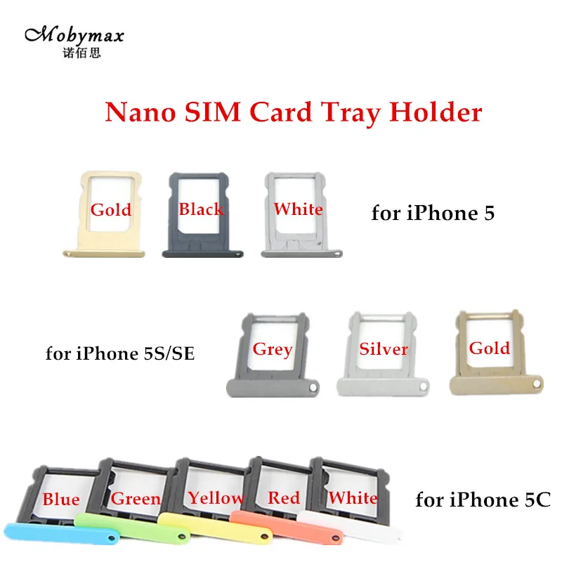 Aliexpress Buy Nano SIM Card Tray Holder For IPhone 5 5C 5S SE 