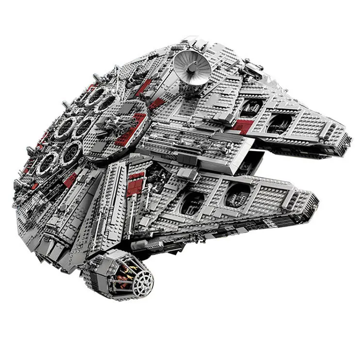 

Lepin 05033 Star Series War Ultimate Collector's Millennium Falcon Model Building Block Brick Toy Compatible with 10179
