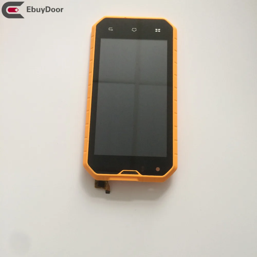Used LCD Display +Digitizer Touch Screen+ Frame+ Speaker Receiver For NO.1 M2 Waterproof Phone MTK6582 4.5 Inch 960x540 Freeship