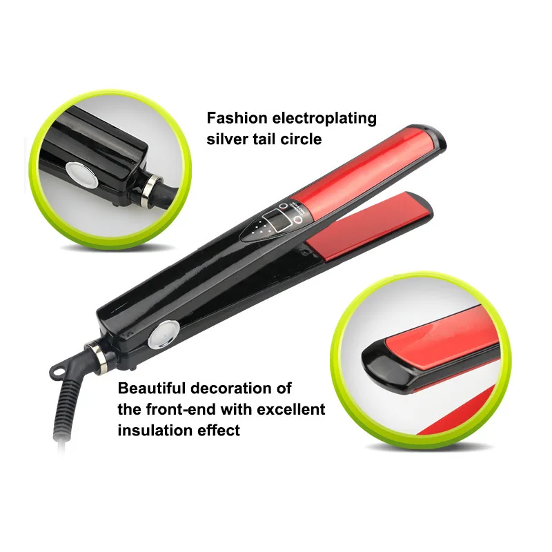 

5PCS 2017 New massage ultra-thin led digital display LCD Straightener Electric splint MCH Fever