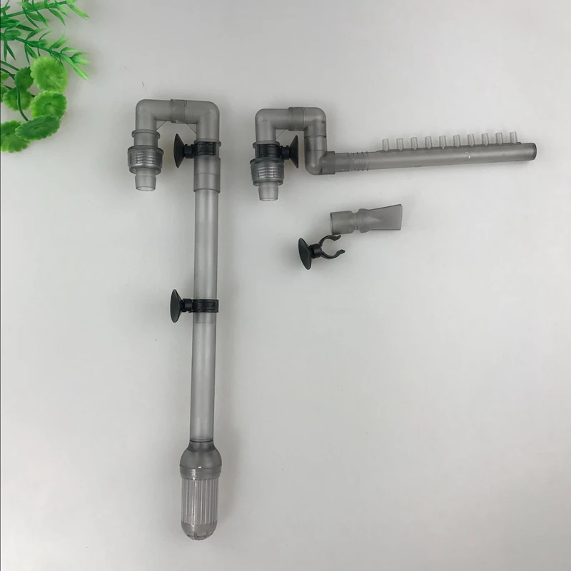 simple plastic aquarium external filter inlet/outlet pipes kit suitable