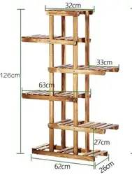 Пять слоев цветок стенд садовый шкаф для хранения цветок стойки цветочный горшок для балкона полка