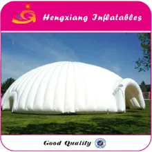 ПВХ дизайн надувной купол палатка с дверью для вечерние