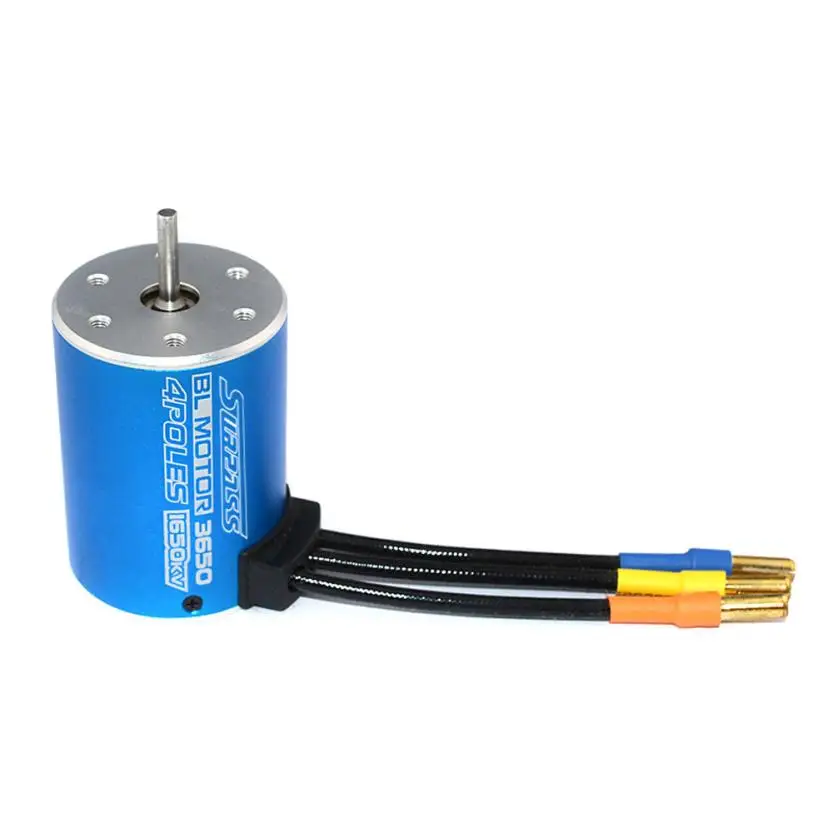 MOTOR CLASSIC BRUSHLESS SENSORLESS BL 3650 5Y 1650KV scala 1 10 font b RC b font