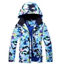 Для мужчин лыжная куртка спортивная куртка сноуборд пальто ветрозащитный Водонепроницаемый супер теплая одежда Лыжный Спорт сноуборд куртка Термальность куртка