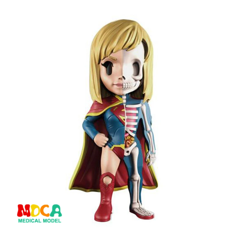 

Superwoman 4D XXRAY master Mighty Jaxx Jason Freeny anatomy Cartoon ornament