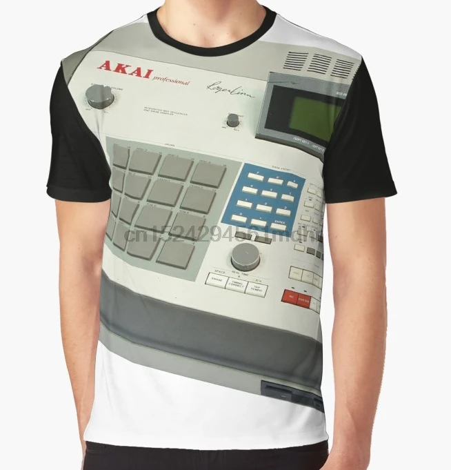 

All Over Print T-Shirt Men Funy tshirt AKAI MPC 60 Shirt Short Sleeve O-Neck Graphic Tops Tee women t shirt