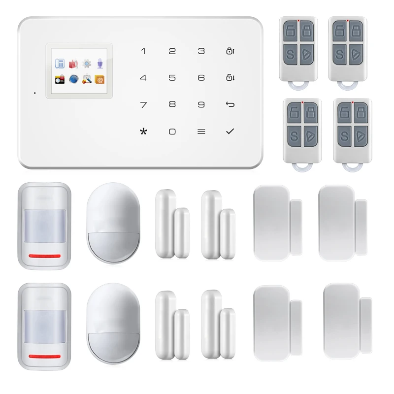 Wireless Android ISO app GSM Text Home Alarm System Smart Security with