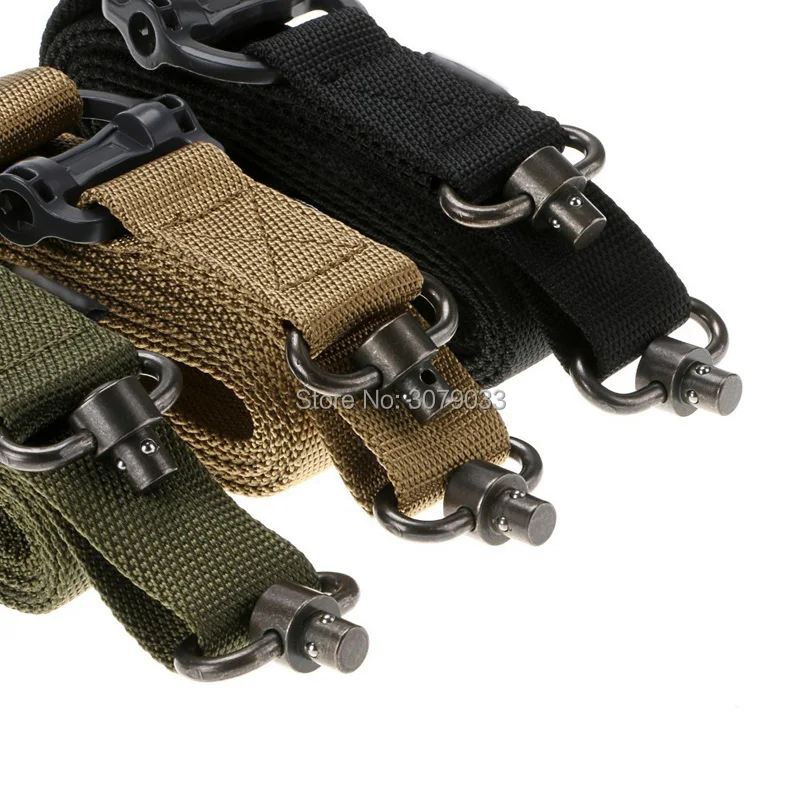 Nylon 1.25" Multi Mission Tactical Adjustable Rifle Gun Sling Quick