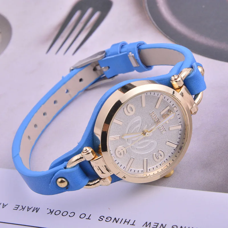 Rinnady, Новая мода мини кварцевые часы Повседневное Для женщин браслет Часы Reloj Mujer Relogio feminino Часы Montre Femme