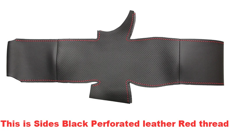 Mewant-Black-Artificial-Leather-Car-Steering-Wheel-Cover-for-Honda-CRV-CR-V-2007-2011-7