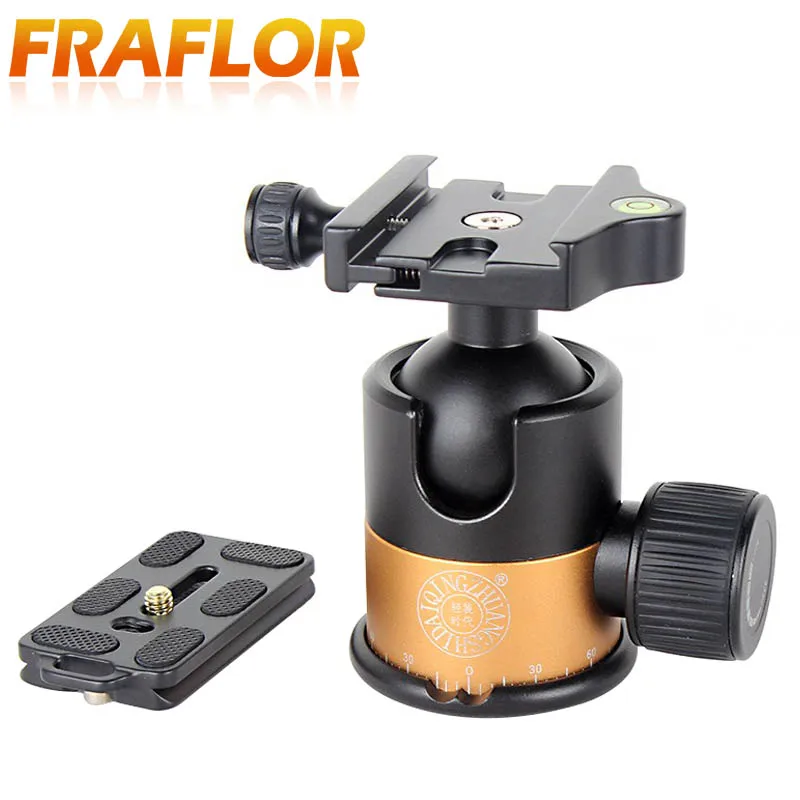 Professional Panorama Head Gimbal Ball Shooting Degrees DSLR Tripod for Camera Aluminum Load 10KG Multi-function | Электроника
