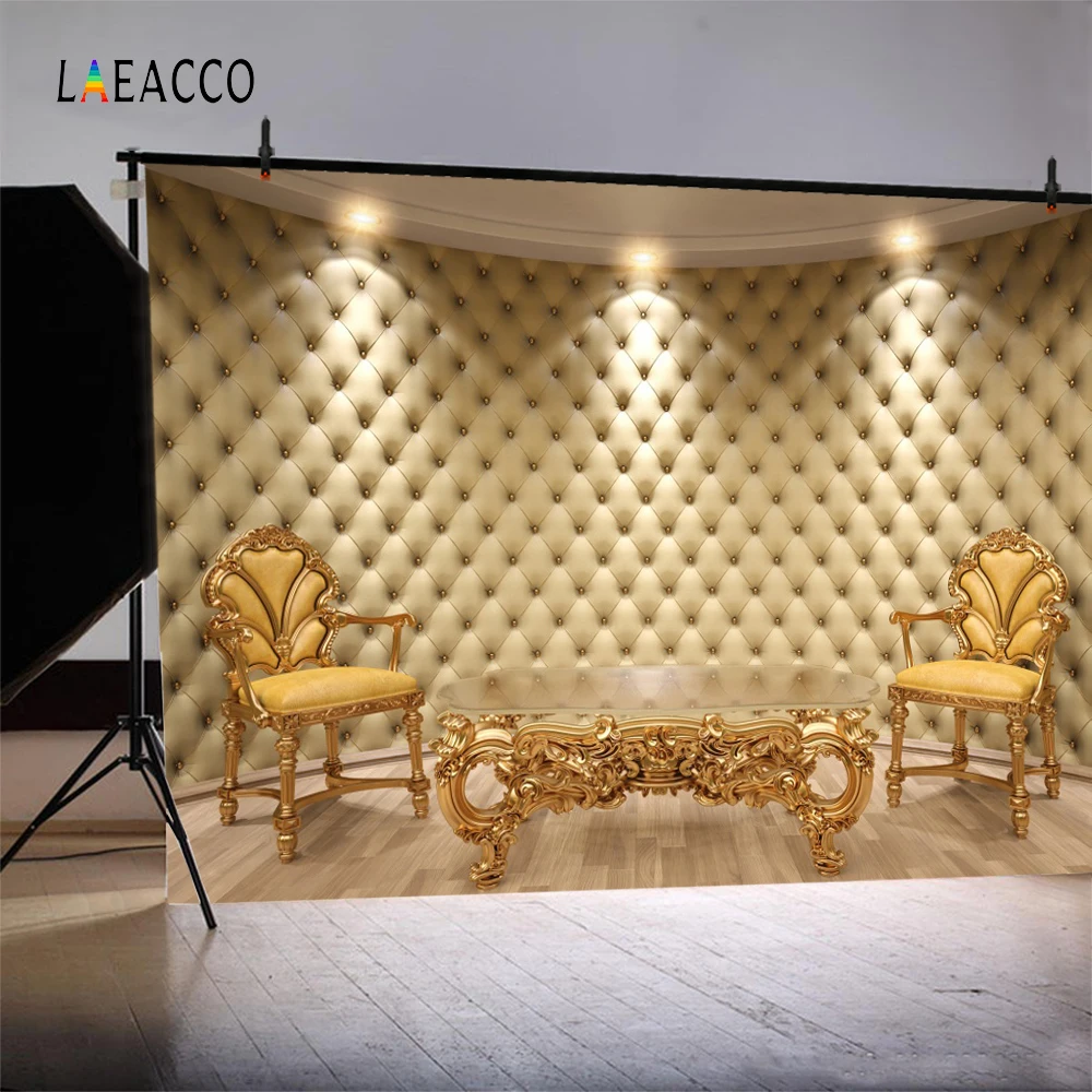 Laeacco интерьер красивые стулья журнальный столик Фото фоны индивидуальные цифровые фотографии фоны для фотостудии