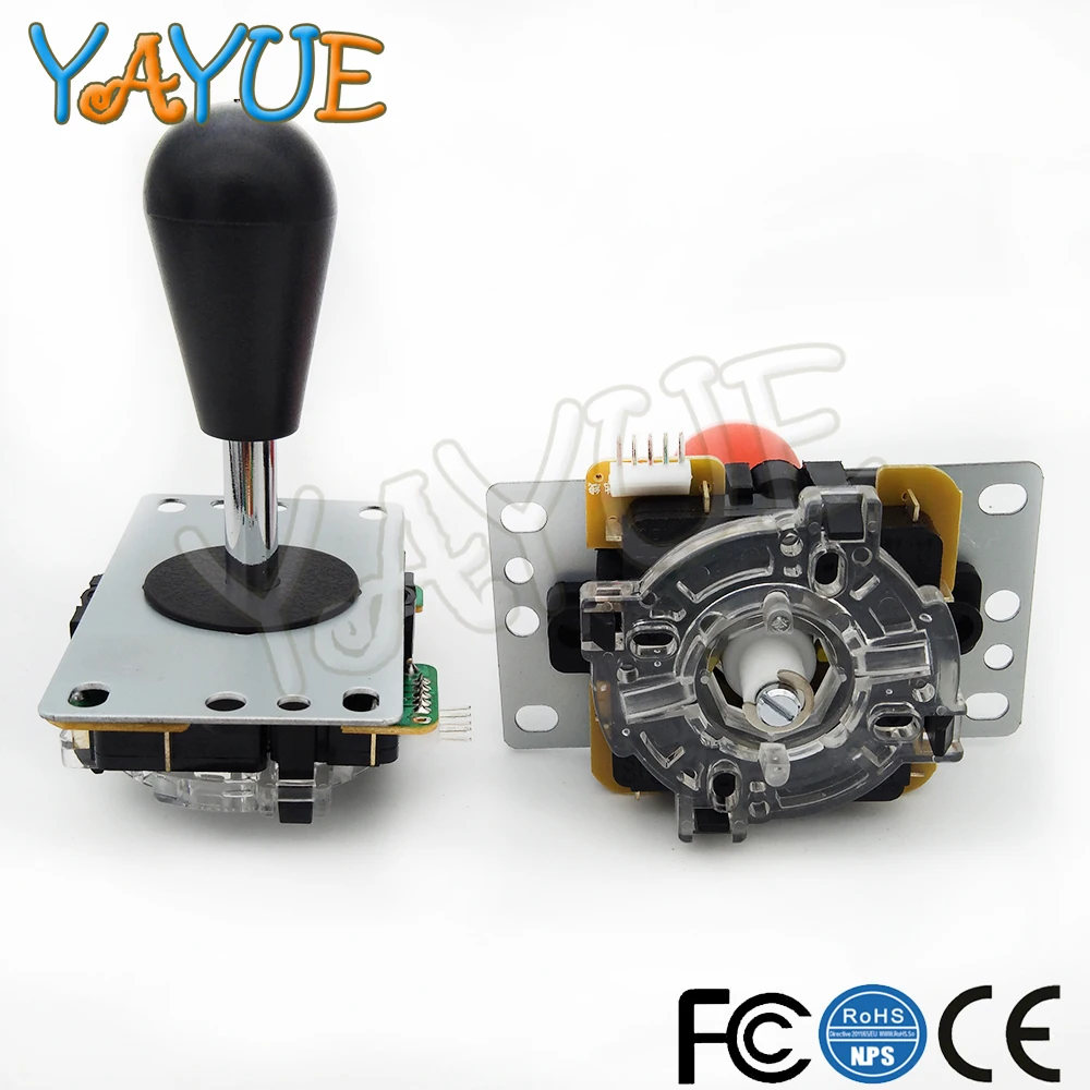 

Oval Topball Sanwa ArcadeJoystick 4 / 8 Way Operation Fighting Game Stick with PCB for Fight Game Machine