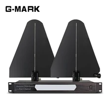 G-MARK UA845 professional antenna distribution system Directional Antenna Distributor amplifier for 4 Sets Wireless Microphone