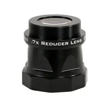 Cheap telescope 0.7X HD8 reduced focus mirror applied to EdgeHD 800 number: 94242