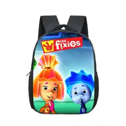 12 дюймов мультфильм рюкзак с пауком для детей модные школьные ранцы fixies дети детский сад мальчика школьная сумка