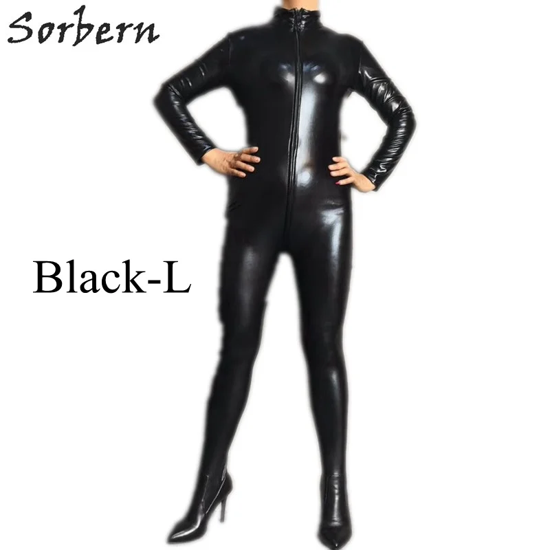 Sorbern/женские сапоги до бедра черного цвета; Botas Largas Mujer; сапоги с острым носком на тонком каблуке; - Цвет: Black--L