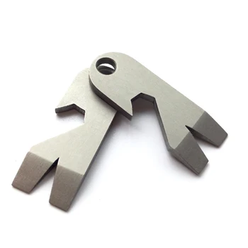 

1PC Mini Portable Titanium Alloy Crowbar Bottle Opener Camping Equipment EDC Pocket Tool Kit