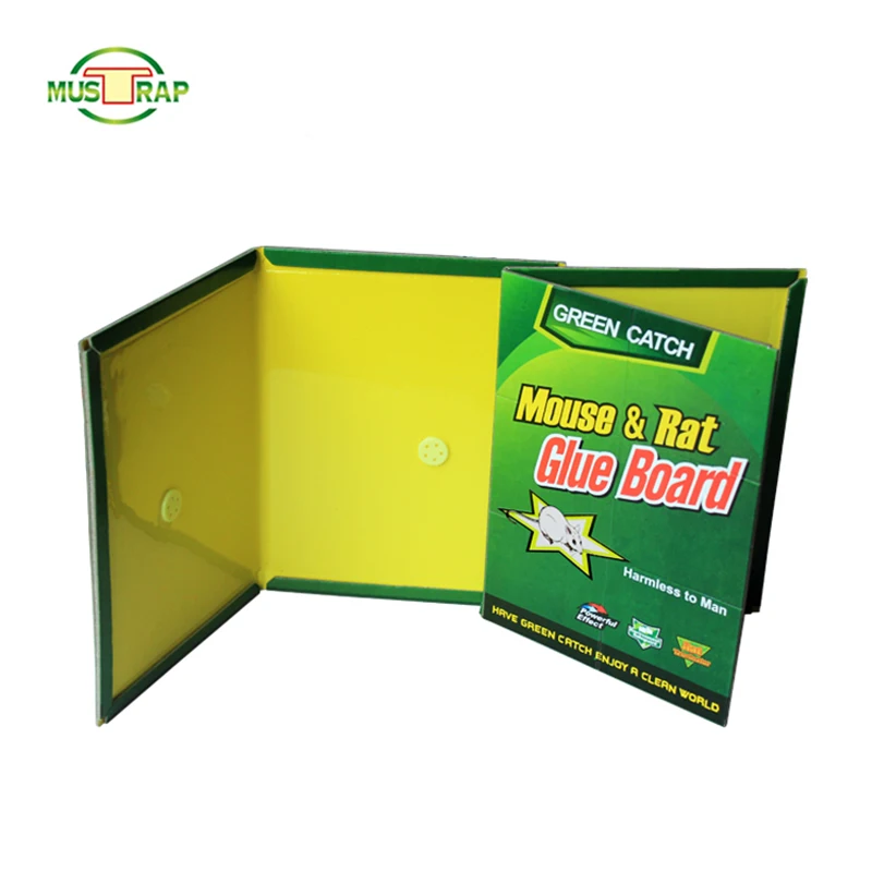 Catch the Mouse Sticky Mice Trap Rat Trap Glue Board Sticky Cardboard Catches Mice Trap Non-toxic Environmental Protection