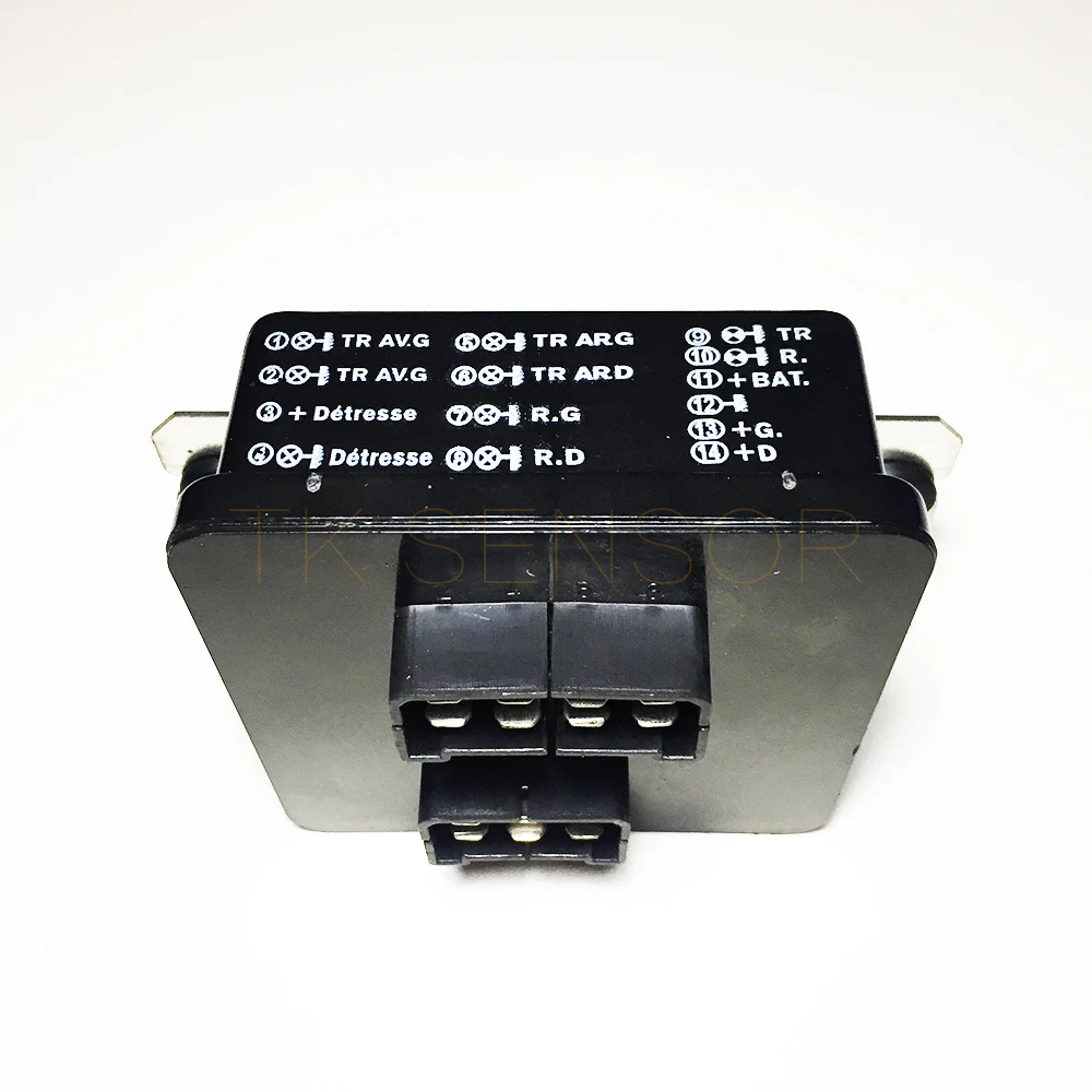 

1 PC Relay, hazard lights 5010149149 739012 Voltage [V]:24 Switching Capacity [W]:21 Number of Poles:14 Fastening Type:Flange