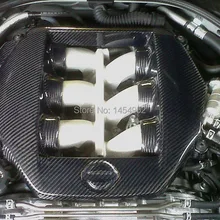 2008-2013 GTR R35 GT-R OEM из углеродного волокна крышка двигателя