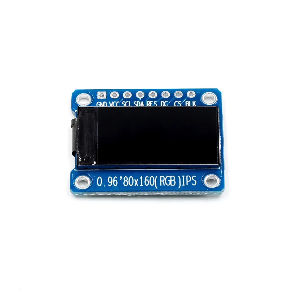 IPS экран 0 96 дюймов 7P SPI HD 65K полноцветный ЖК модуль ST7735 Привод IC 80*160 (не