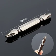 HOEN 1pcs Magnetic Phillips Screwdriver Bit Double Head Power Driver Bit S2 Alloy Steel 1/4 HOEN 1pcs Magnetic Phillips Screwdriver Bit Double Head Power Driver Bit S2 Alloy Steel 1/4