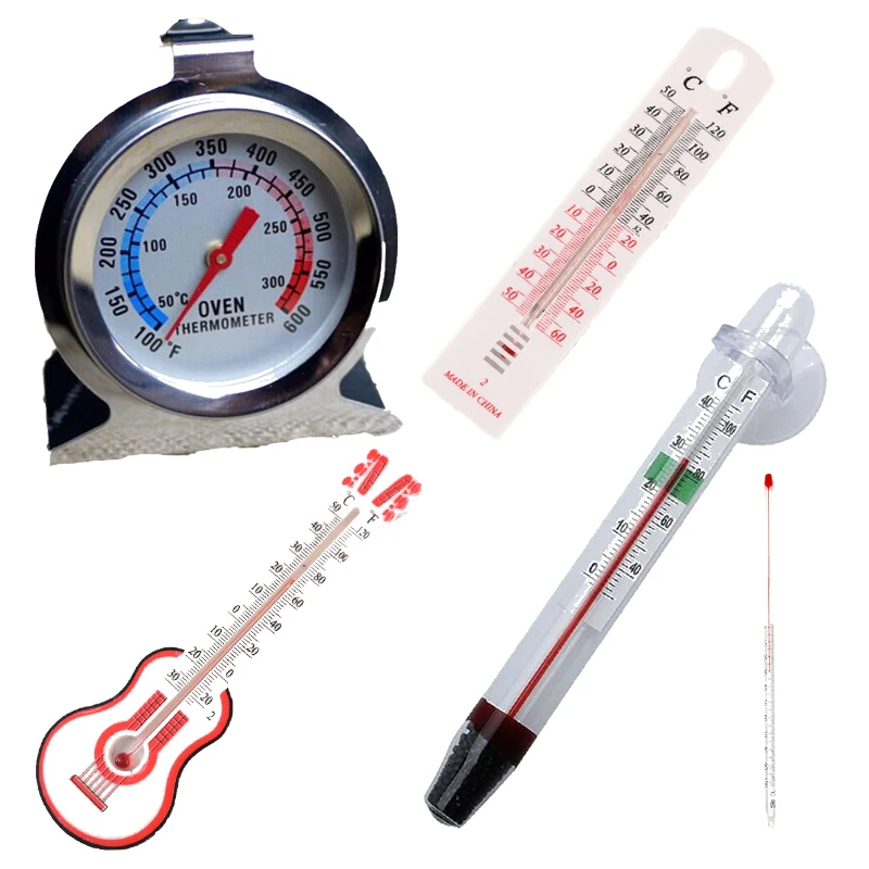 Нержавеющая сталь пищевой мясной печной термометр или стеклянная трубка аквариум свежий/Соль термометр для аквариума погружной всасывающий аквариумный резервуар
