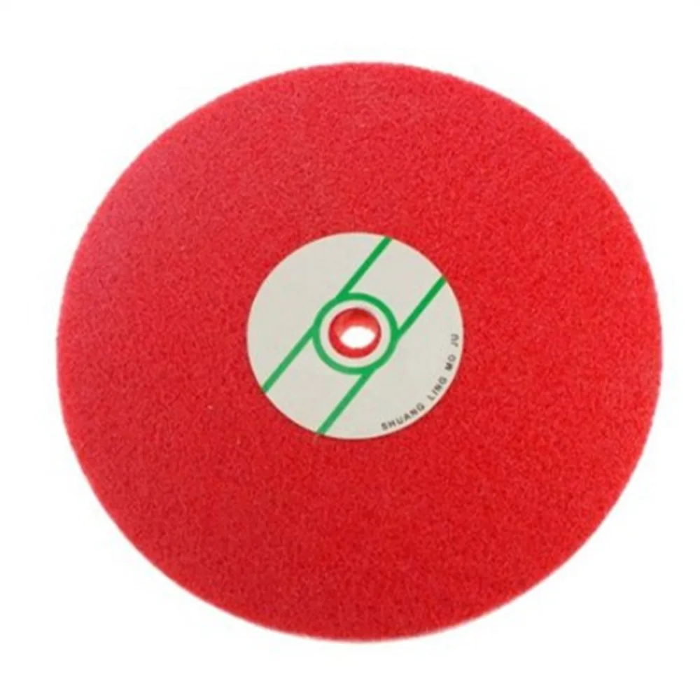 1 Pc Fiber Polishing Buffing Wheel 320 Grit Nylon Abrasive 300mm Dia