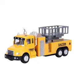1:43 Сплав Инженерно-грузовик модель отступить моделирование автомобилей Реплика литой для детей игрушки подарки инженерной модели