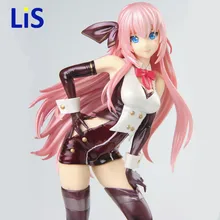 Anime Figma Miku Motorcycle PVC Toy Figures Vocaloid Hatsune Lucas Tempt luka Cards Rabbit Ear Poker Anime Games Action Figures
