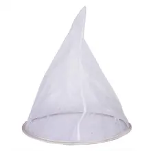 Качество 4 шт. фильтр сетка конус Пчеловодство Мед фильтр волокно чистая экран очиститель Пасека домашнее оборудование