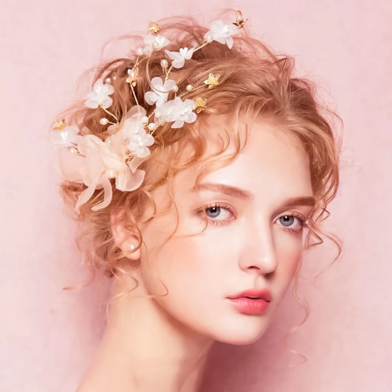 

bridal hair accessories stunning floral beading glod bridal hats handmade wedding hair accessories bride hat ceinture mariage