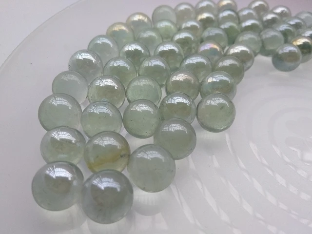 Canicas transparentes de buena calidad, bolas de cristal de color  brillante, 11mm, 1,1 cm, decoración