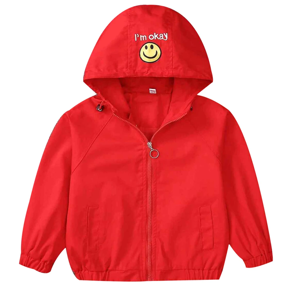 

2018 Spring Autumn Girls Jacket Children's Clothing 2 Colors girl Coat Letter Printing Kids Jacket Hooded Girl Coats and Jackets