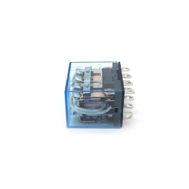

LY4NJ DC12V 24V AC110V 220V Power Relay HH64P LY4N-J Miniature Relay 4PDT 4NO 4NC 14 Pins 10A 220VAC