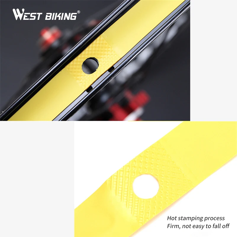 WEST BIKING 2PCS Bike Tire Pad Anti-puncture Belt Bicycle Tire Liner Cycling Tyre Tube Protector Multifunction MTB Bike Tools