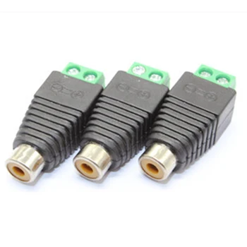 

CAT5 BNC Male Connector Plug DC Adapter Balun Connector for CCTV Camera Security System Surveillance Accessories POE