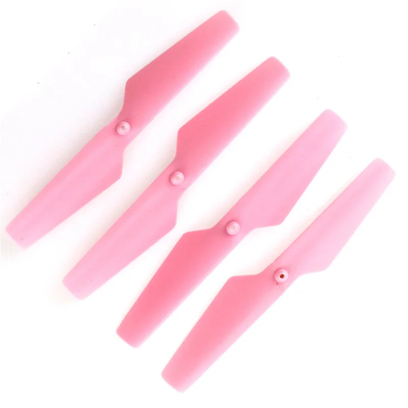

Original 4pcs JJRC H37 Pink Propellers H37-02 ( White Option ) Props for JJRC H37 2.0MP Camera Pocket Drone Accessory F21068