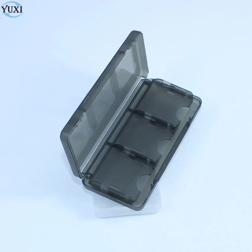

YuXi 6 in 1 Hard Plastic Storage Box Case Holder for Nintendo DS 2DS New 3DS XL LL 3DSLL 3DSXL Game Cards