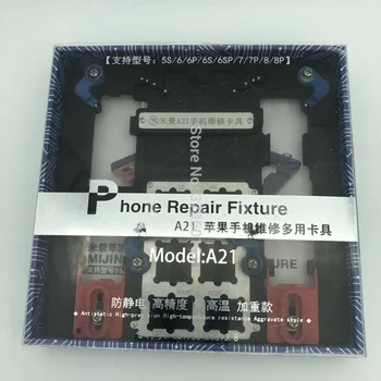 

A21 High Temperature Resistance Motherboard CPU Fixed Maintenance Fixture For Iphone 5s 6g 6s 6sp 6plus 7g 7 Puls 8 8p Repair