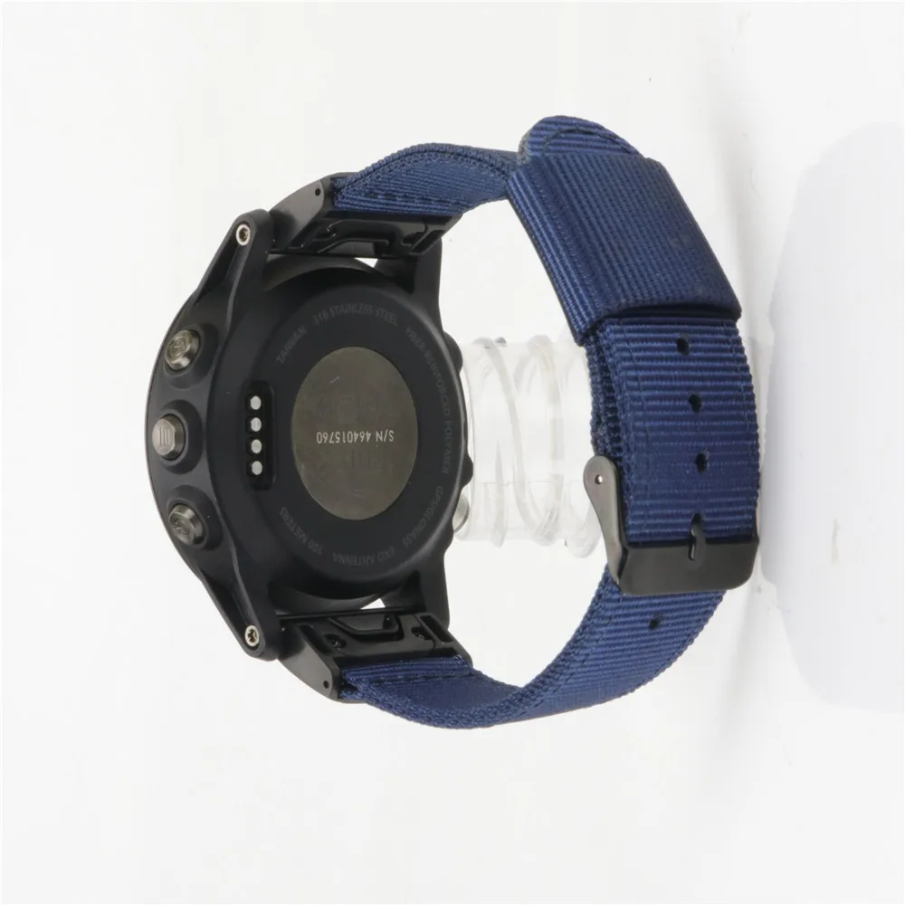 GXV 26 мм Easy Fit Nato Премиум нейлоновый ремешок для часов Quick Release Замена для Garmin Fenix 5X/Fenix 3/Fenix 3 HR