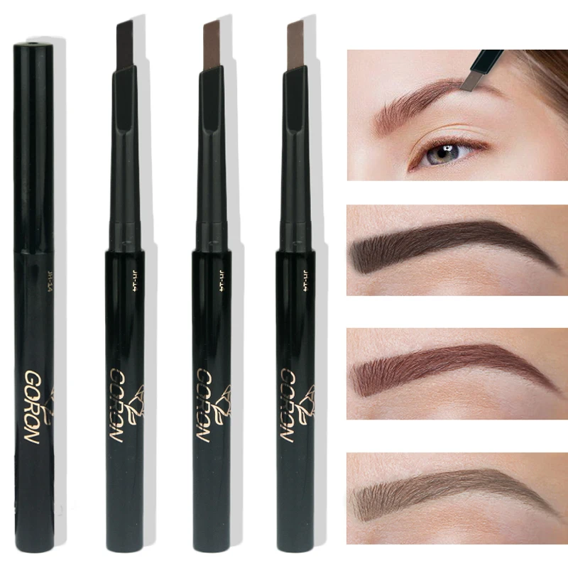 

2019 GORON 1Pc 3 Colors Long-lasting Eyebrow Pencil Maquiagem Soft And Smooth Fashion Eye Makeup 0.35g Eye Brow Enhancers JH-14