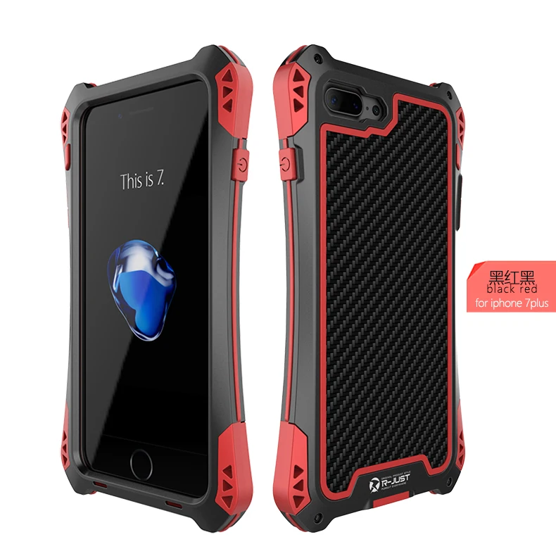 Алюминиевый чехол для телефона для iPhone 7, 8, 4," /7, 8 Plus, 5,5", покрытие металл+ Силикон+ закаленное стекло, роскошное качество, полная защита