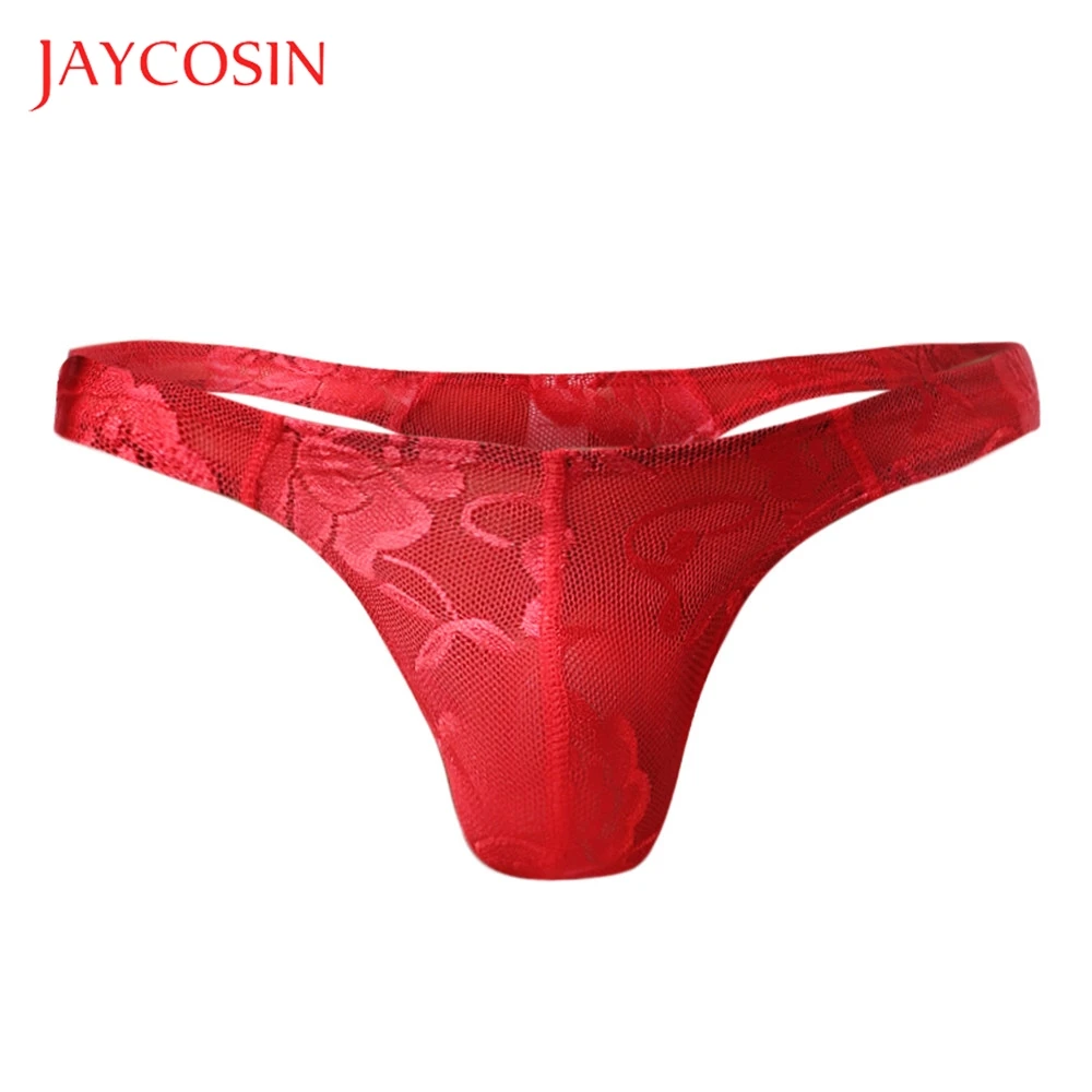 Сексуальное мужское Сетчатое кружевное Прозрачное нижнее белье JAYCOSIN