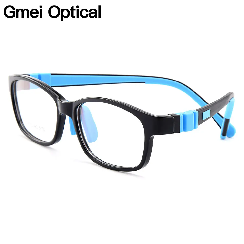 

Gmei Optical New Children's Glasses Ultra-light Flexible TR90 Silica Gel Comfortable Safe Full Rim Kids Eyeglass Frames CX67003