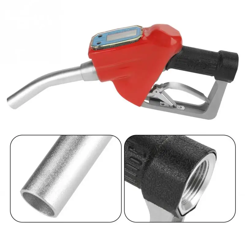 Digital Fuel Oil Gasoline Nozzle For Car Fuel Meter Nozzle Gun Fueling