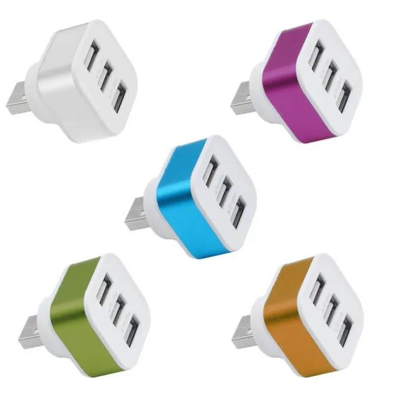 USB хаб универсальный на 3 порта 2 1 А|Зарядные устройства| |