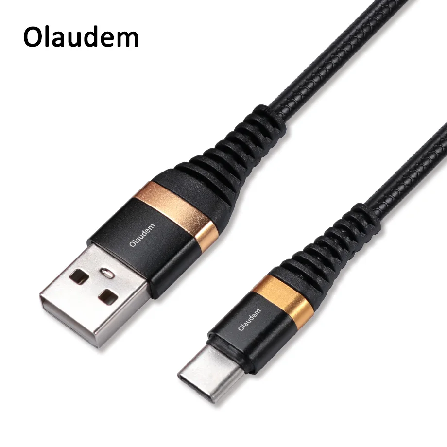 Olaudem телефон кабели ПВХ Тип C USBC к кабель для передачи данных зарядки usb type Macbook CB153 |